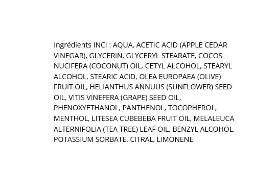 Ingredients ACV Forte